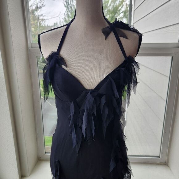 Jackie Rogers 100% Silk Vintage 1990's/Y2K Evening Dress | 2 - Picture 5 of 7